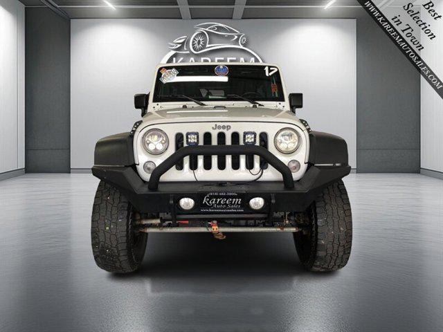 used 2017 Jeep Wrangler Unlimited car, priced at $20,725