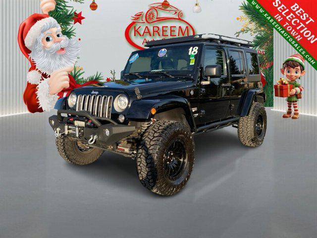 used 2018 Jeep Wrangler JK Unlimited car, priced at $28,485