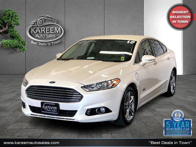 used 2015 Ford Fusion Energi car, priced at $12,365