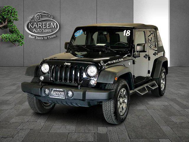 used 2018 Jeep Wrangler JK Unlimited car, priced at $31,425