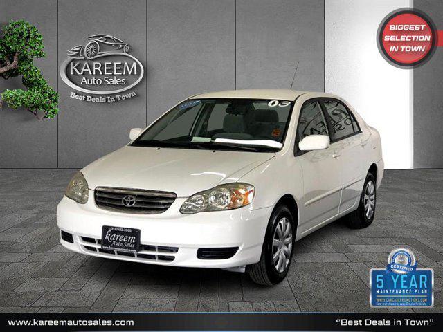 used 2003 Toyota Corolla car, priced at $7,865