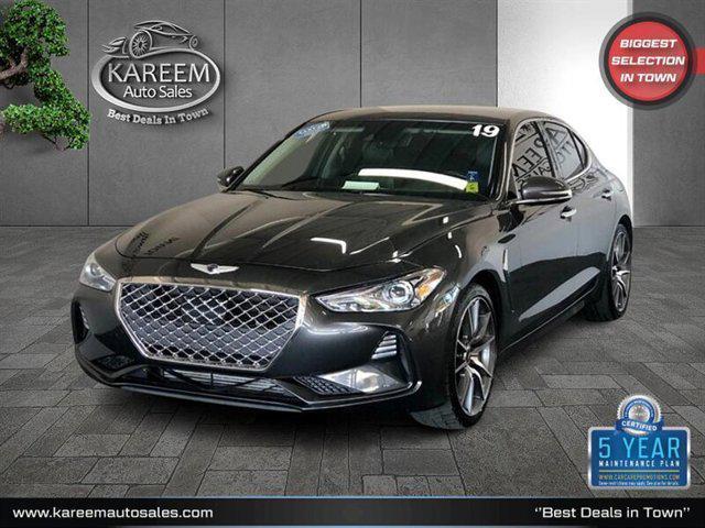 used 2019 Genesis G70 car, priced at $26,785