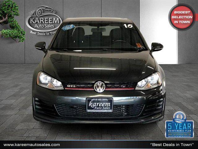 used 2015 Volkswagen Golf GTI car, priced at $14,625