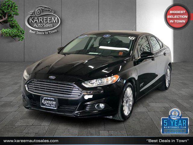 used 2016 Ford Fusion Energi car, priced at $12,875