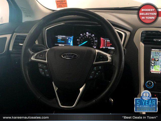 used 2016 Ford Fusion Energi car, priced at $12,875