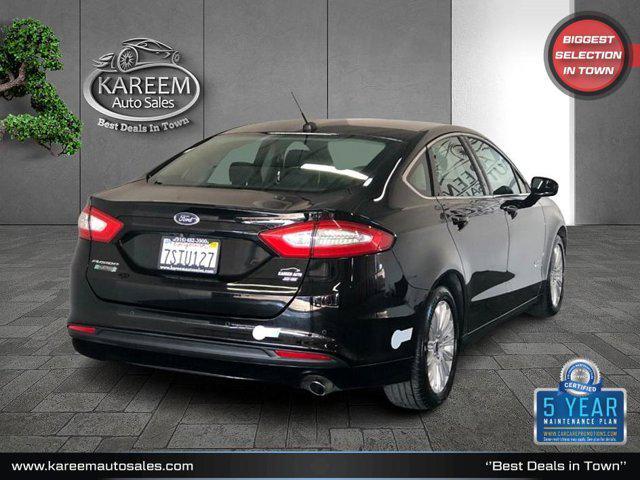 used 2016 Ford Fusion Energi car, priced at $12,875