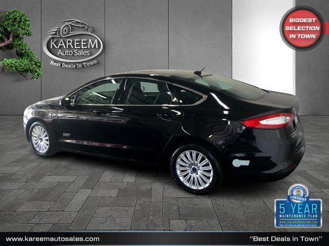 used 2016 Ford Fusion Energi car, priced at $12,875