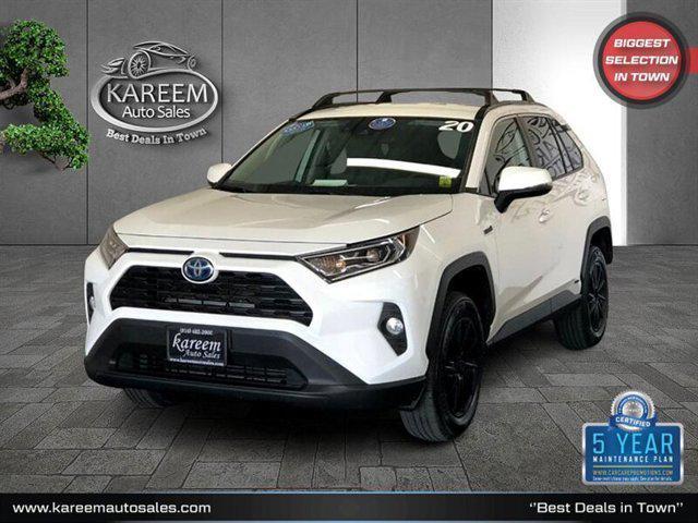 used 2020 Toyota RAV4 Hybrid car, priced at $28,718