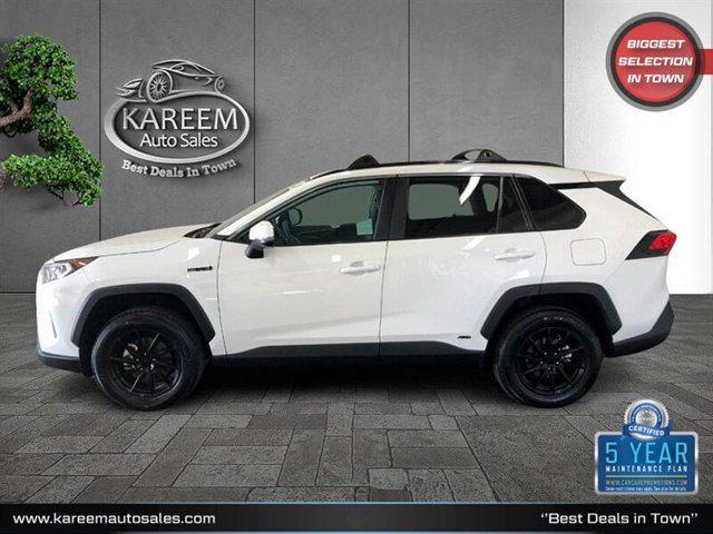 used 2020 Toyota RAV4 Hybrid car, priced at $28,718