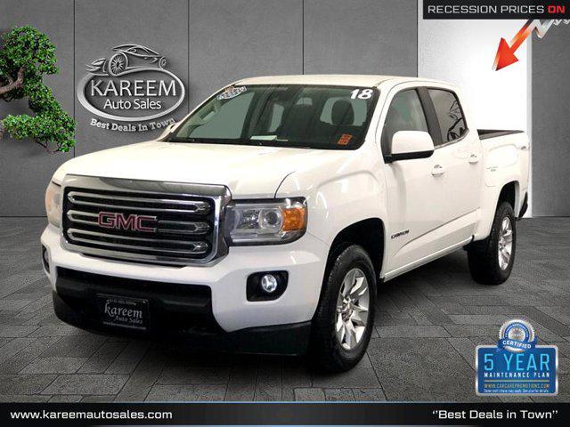 used 2018 GMC Canyon car, priced at $24,325
