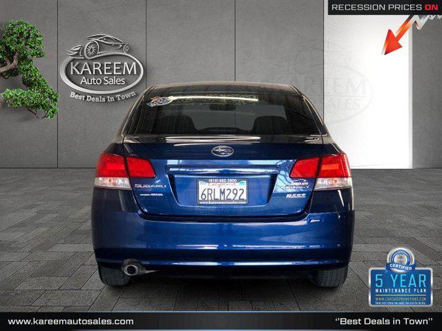 used 2011 Subaru Legacy car, priced at $7,825