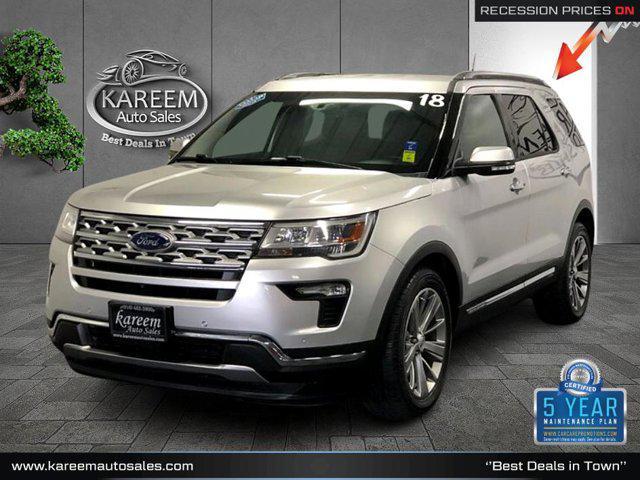 used 2018 Ford Explorer car, priced at $20,385