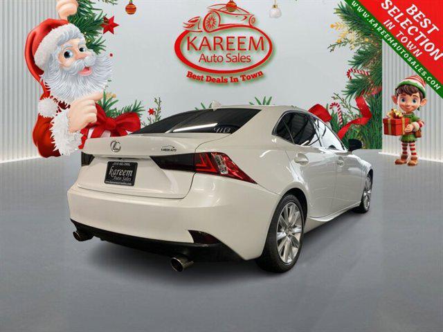 used 2014 Lexus IS 250 car, priced at $16,765