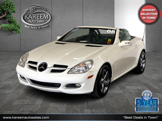 used 2008 Mercedes-Benz SLK-Class car, priced at $17,165