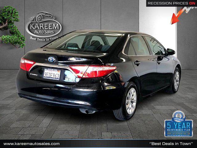 used 2016 Toyota Camry Hybrid car, priced at $13,325