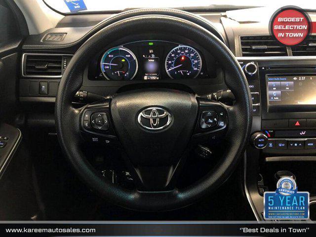 used 2016 Toyota Camry Hybrid car, priced at $13,375