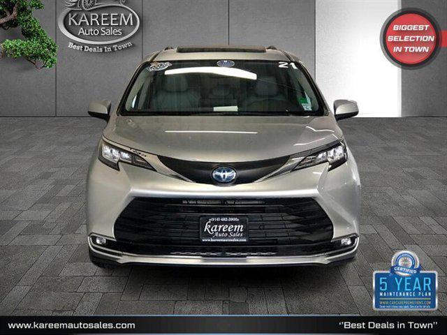 used 2021 Toyota Sienna car, priced at $38,125