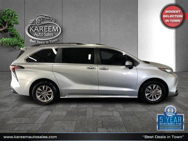 used 2021 Toyota Sienna car, priced at $38,125