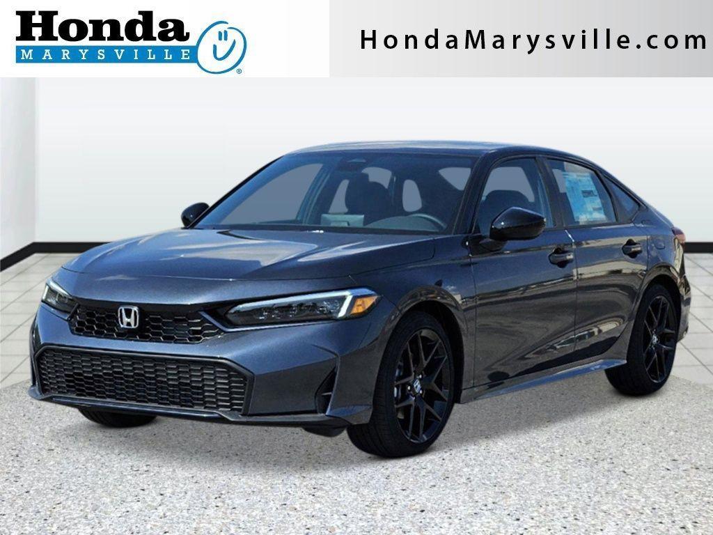 new 2025 Honda Civic Hybrid car, priced at $29,845