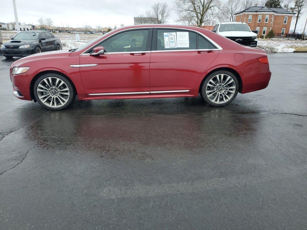 used 2017 Lincoln Continental car, priced at $19,250