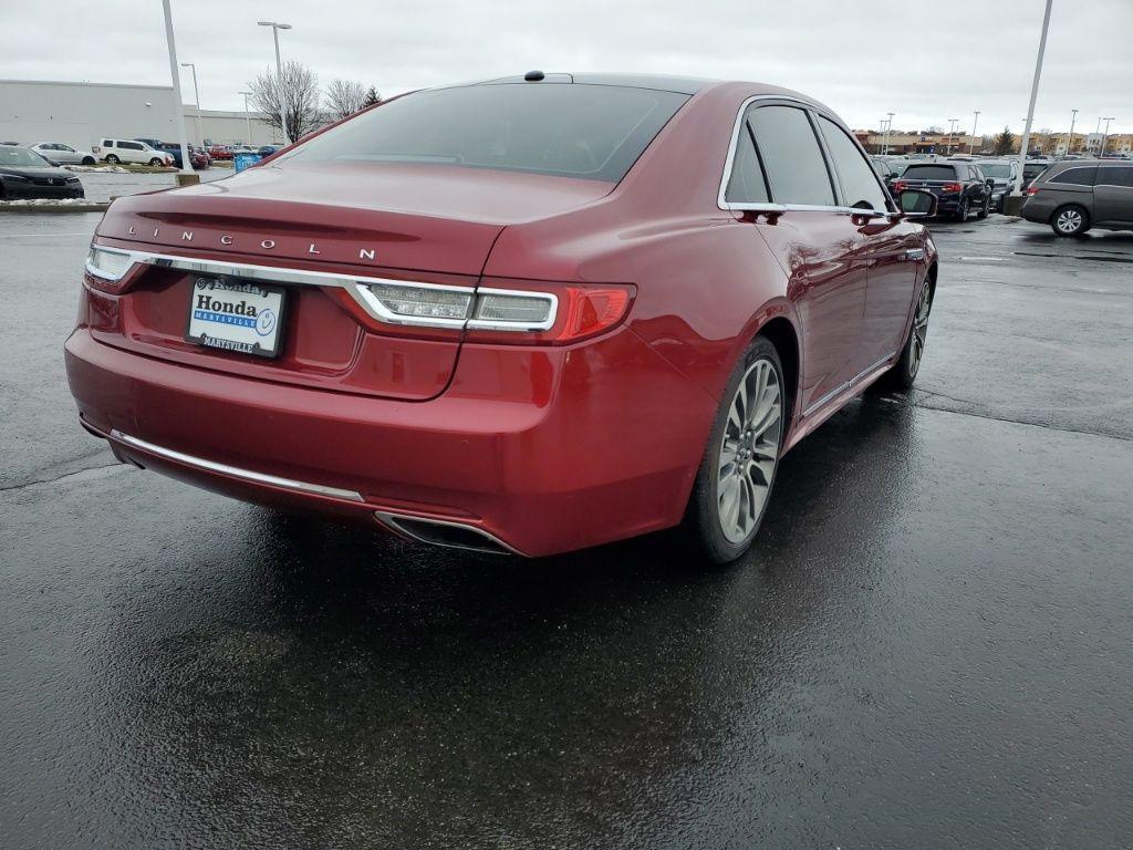 used 2017 Lincoln Continental car, priced at $19,250