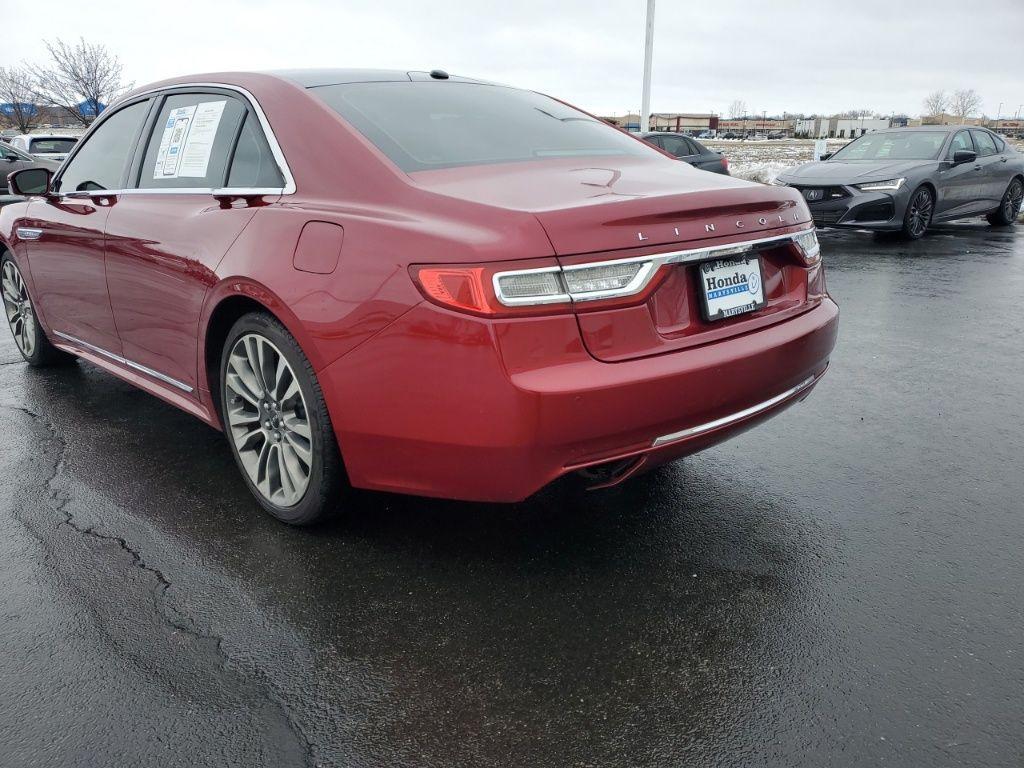 used 2017 Lincoln Continental car, priced at $19,250