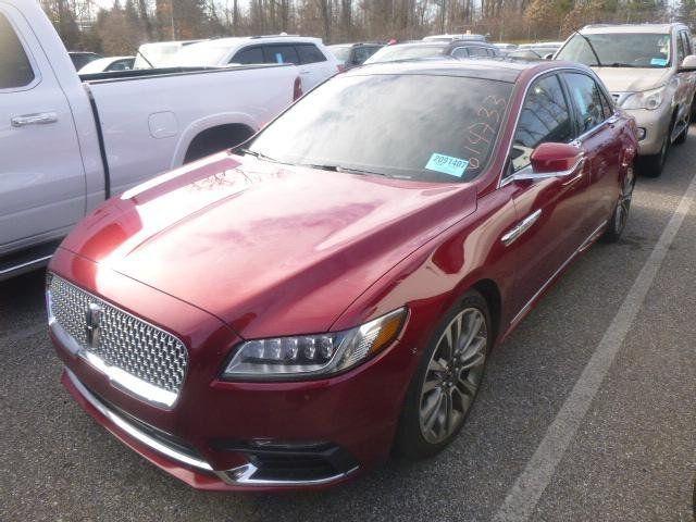 used 2017 Lincoln Continental car, priced at $19,659