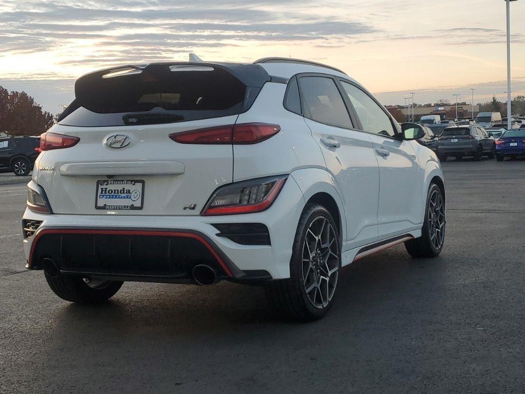 used 2022 Hyundai Kona N car, priced at $21,697
