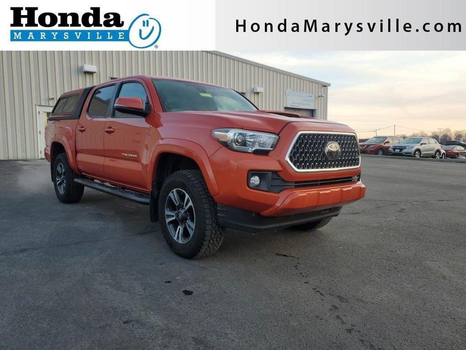 used 2018 Toyota Tacoma car, priced at $27,497