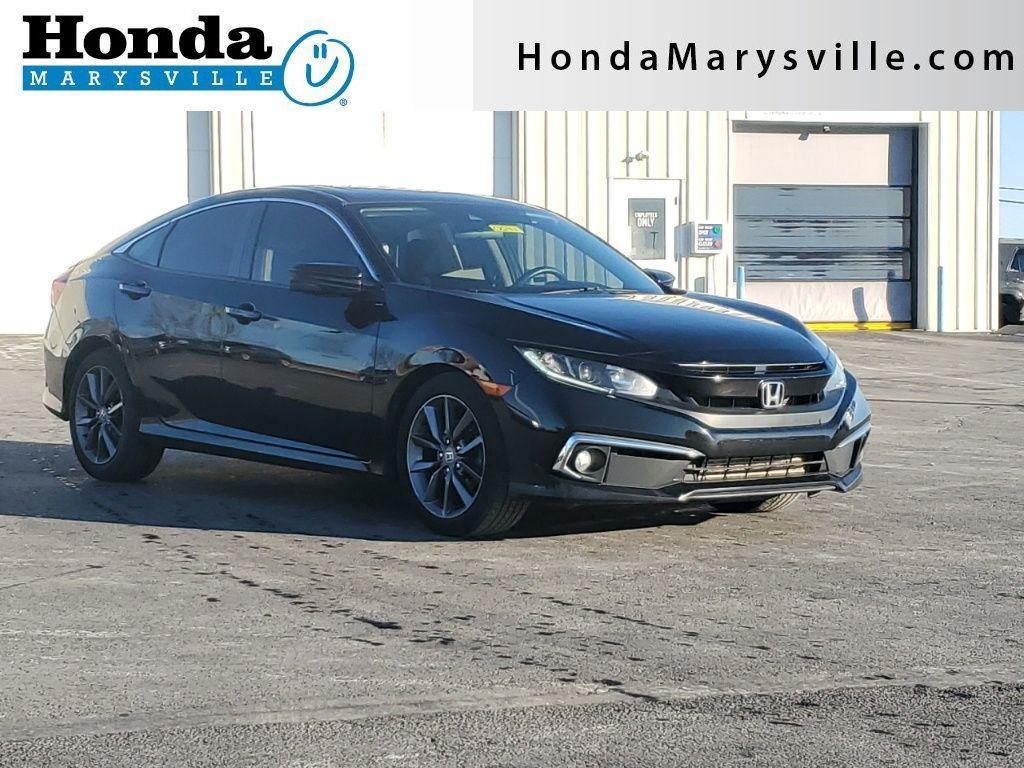 used 2021 Honda Civic car, priced at $16,700