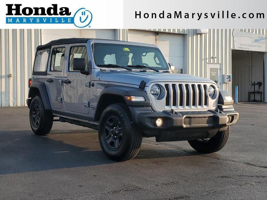 used 2021 Jeep Wrangler Unlimited car, priced at $27,332