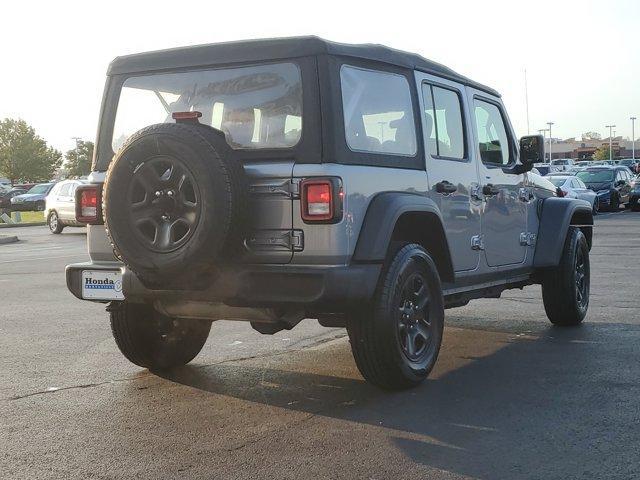 used 2021 Jeep Wrangler Unlimited car, priced at $29,143