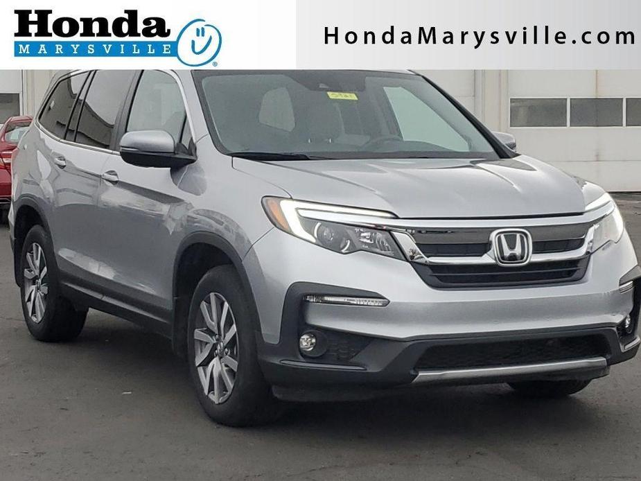 used 2021 Honda Pilot car, priced at $27,700