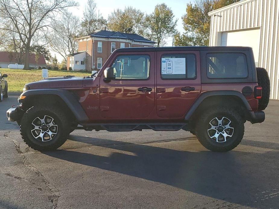 used 2021 Jeep Wrangler Unlimited car, priced at $32,000