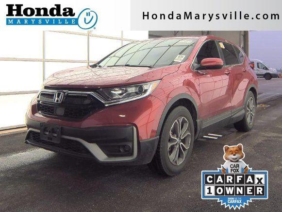 used 2021 Honda CR-V car, priced at $25,494