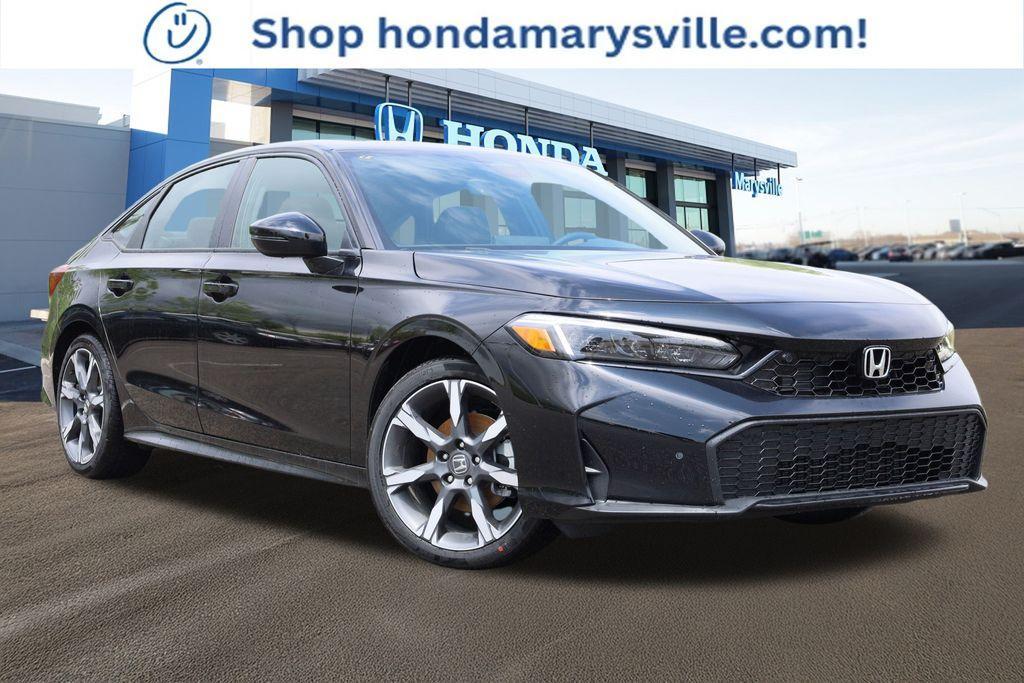 new 2025 Honda Civic Hybrid car, priced at $33,100