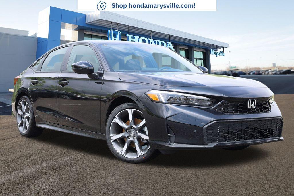 new 2025 Honda Civic Hybrid car, priced at $33,100