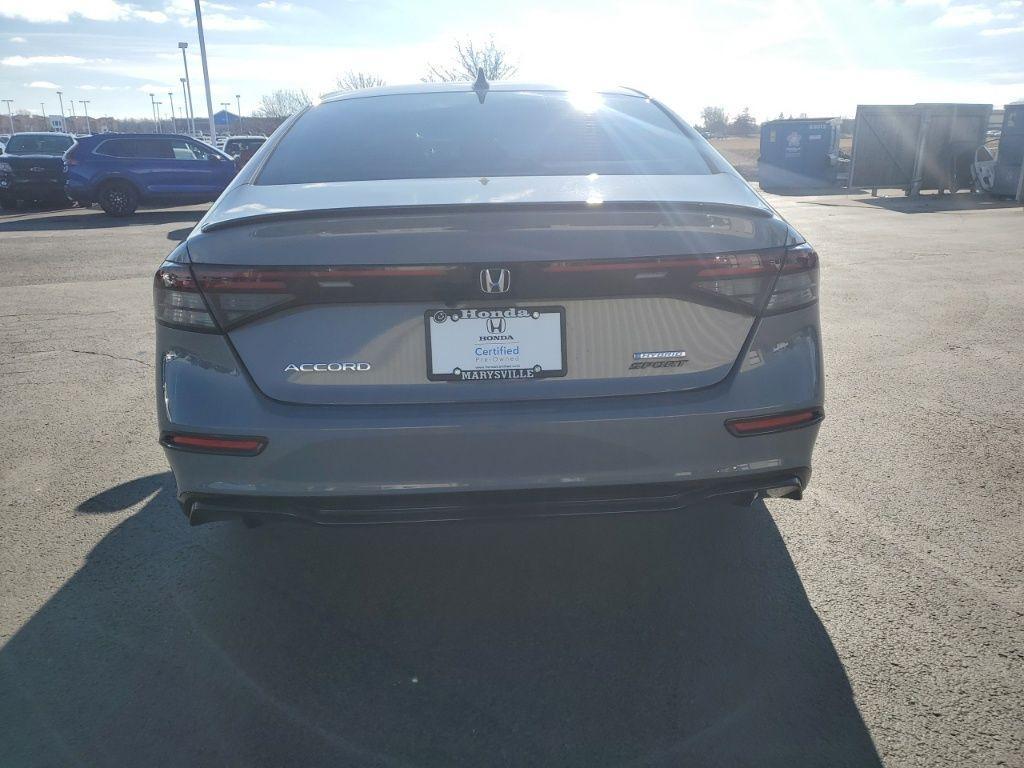 used 2023 Honda Accord Hybrid car, priced at $28,256