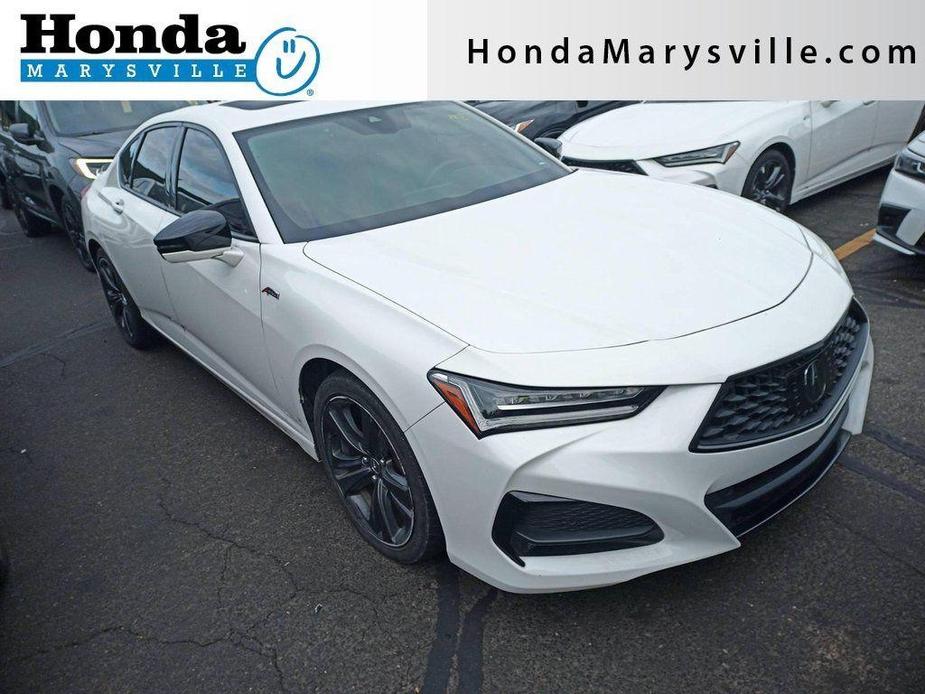 used 2021 Acura TLX car, priced at $26,000