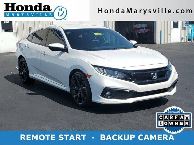 used 2020 Honda Civic car, priced at $20,000