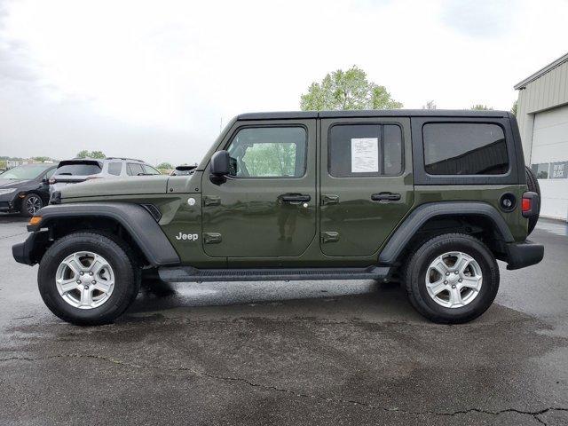 used 2021 Jeep Wrangler Unlimited car, priced at $30,929