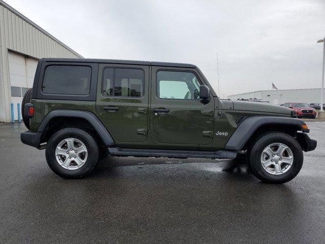 used 2021 Jeep Wrangler Unlimited car, priced at $30,929