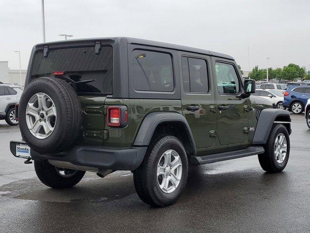 used 2021 Jeep Wrangler Unlimited car, priced at $30,929