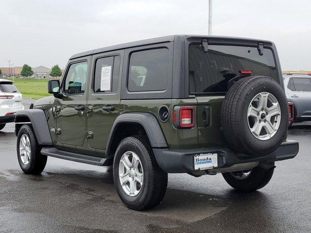 used 2021 Jeep Wrangler Unlimited car, priced at $30,929