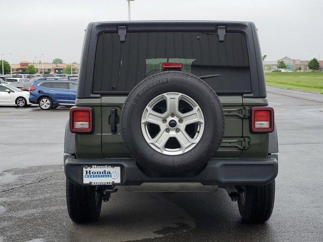 used 2021 Jeep Wrangler Unlimited car, priced at $30,929