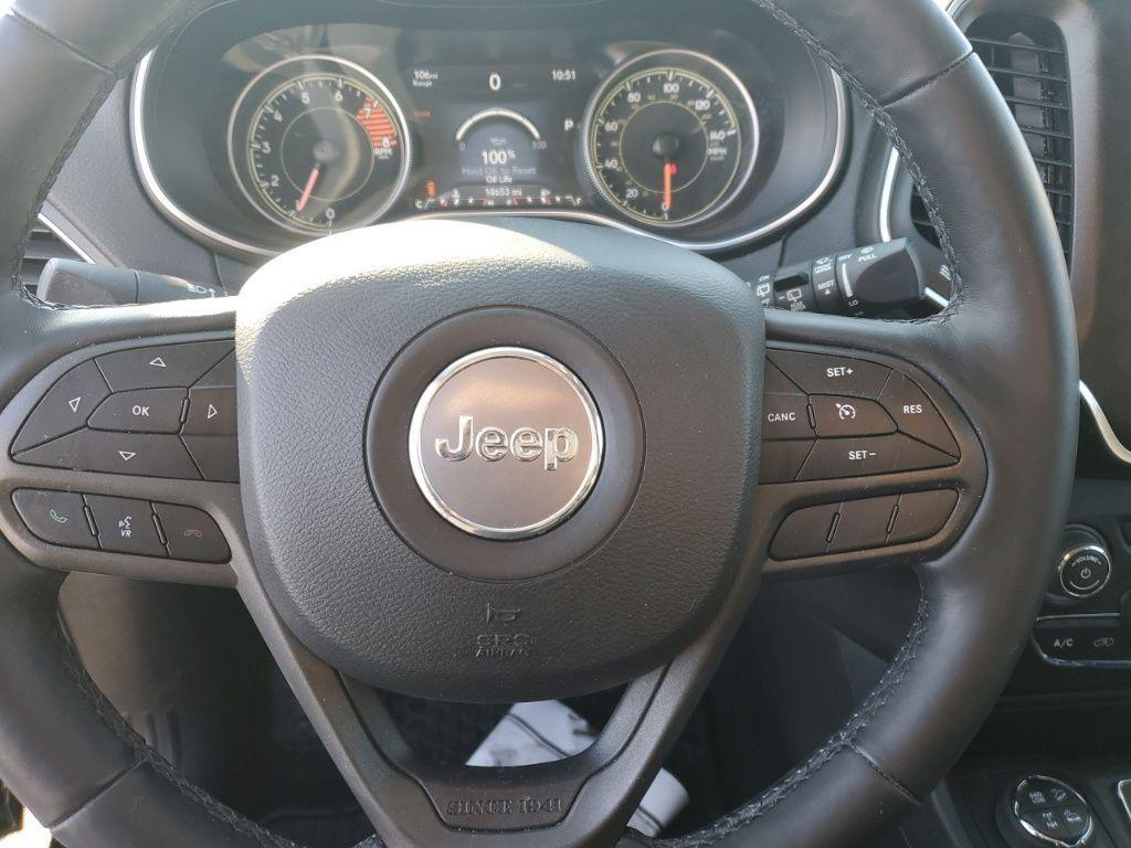 used 2021 Jeep Cherokee car, priced at $24,500