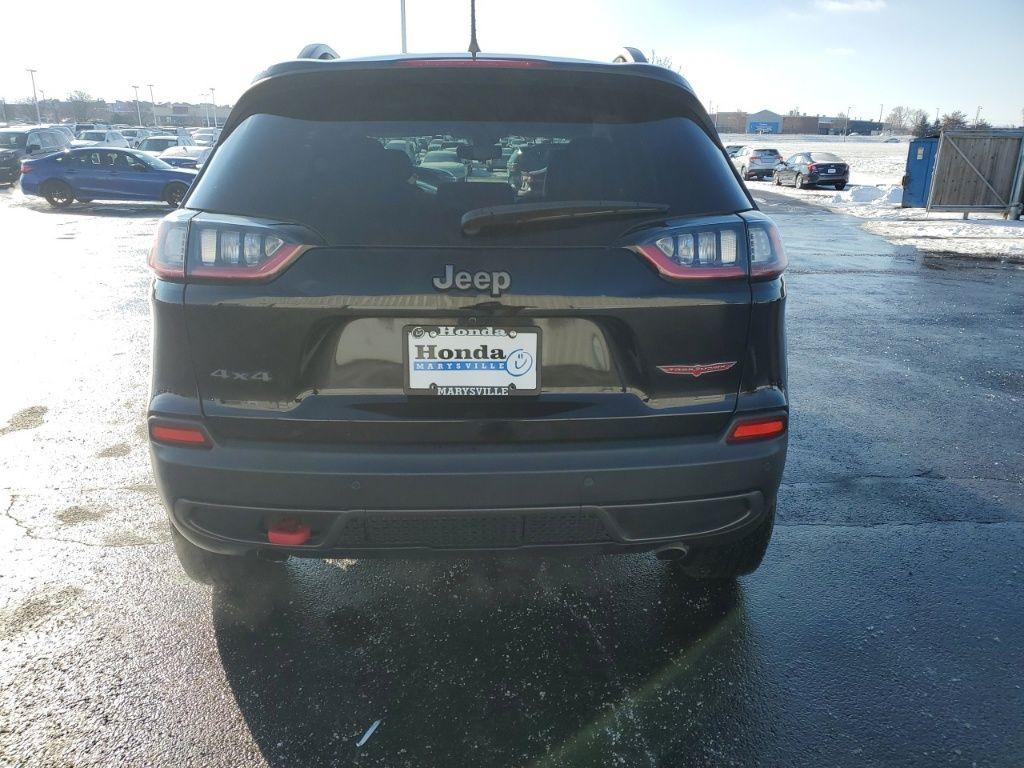 used 2021 Jeep Cherokee car, priced at $24,500