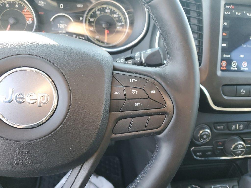 used 2021 Jeep Cherokee car, priced at $24,500