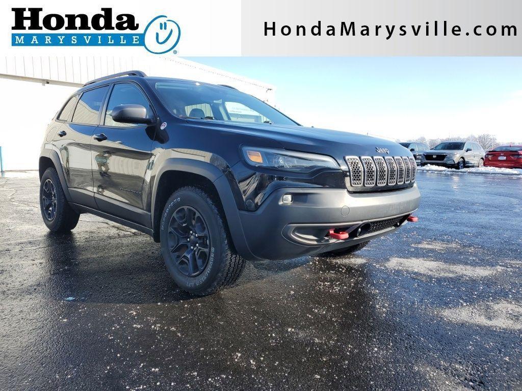 used 2021 Jeep Cherokee car, priced at $24,500