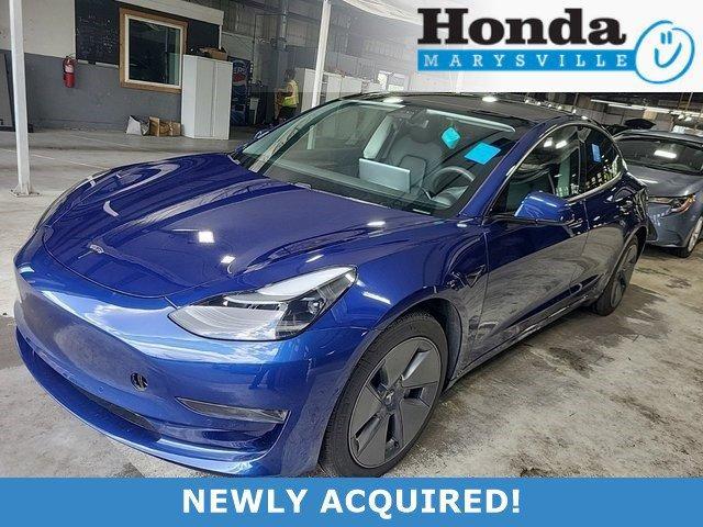 used 2021 Tesla Model 3 car, priced at $27,601